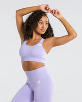Power Seamless Sports Bra | Lilac WOMEN'S BEST